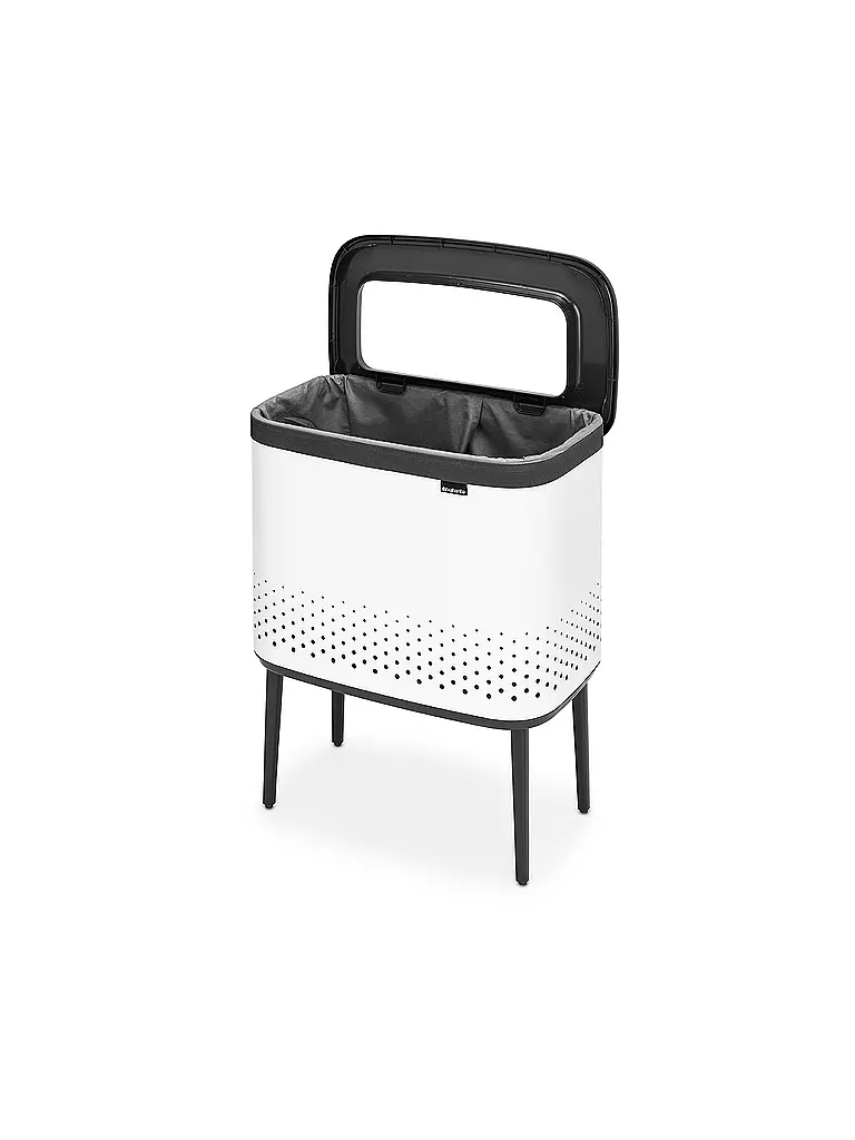 BRABANTIA | Wäschebox Bo 60l Weiss | weiss