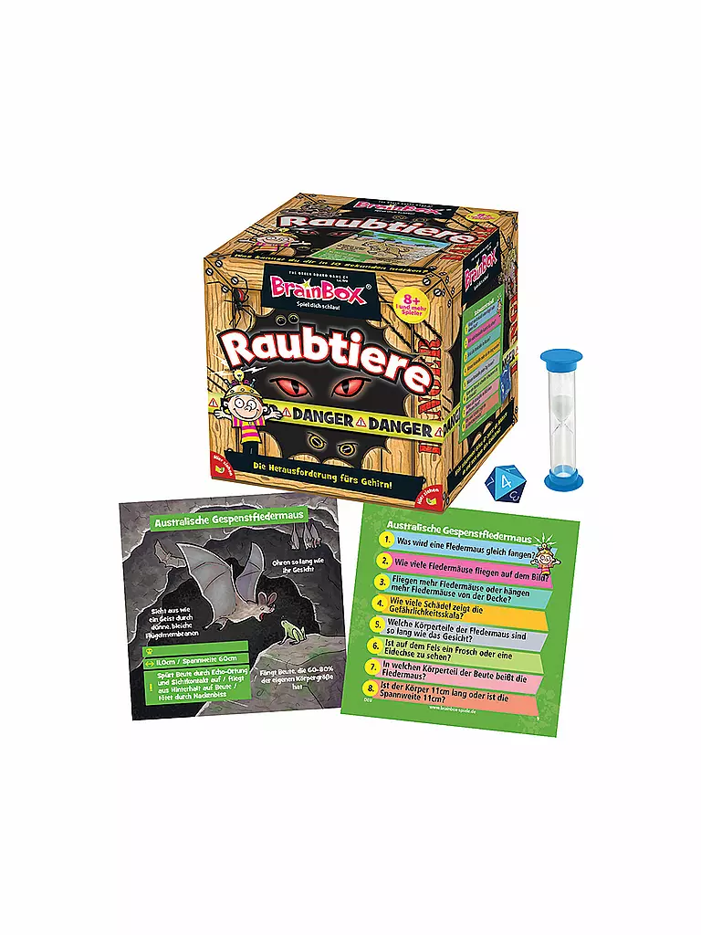 BRAINBOX | BB - Raubtiere (D) | keine Farbe