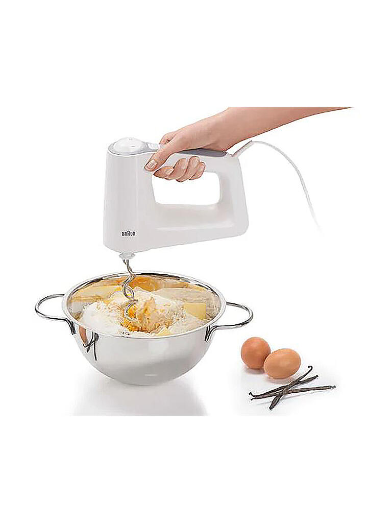 BRAUN | Handmixer MultiMix 3 HM 3107 WH  | weiß