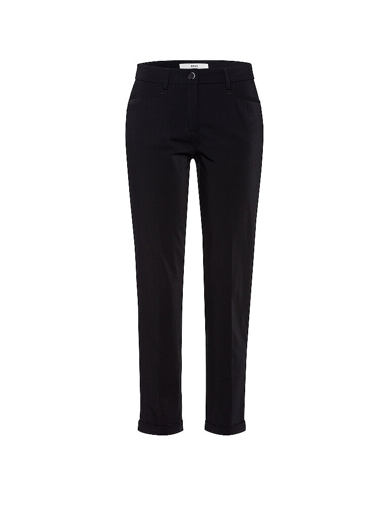 BRAX Hose Slim-Fit Maron schwarz | 34K