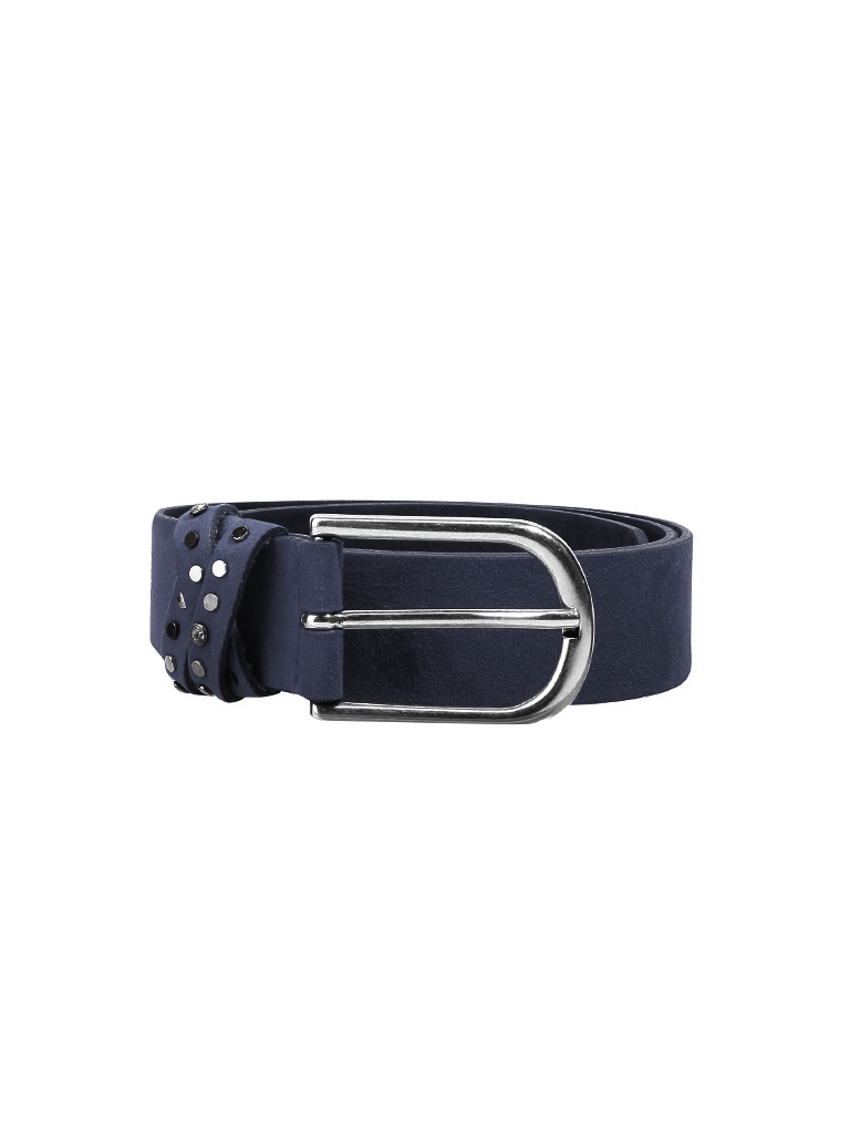 BRAX Ledergürtel  blau | 80