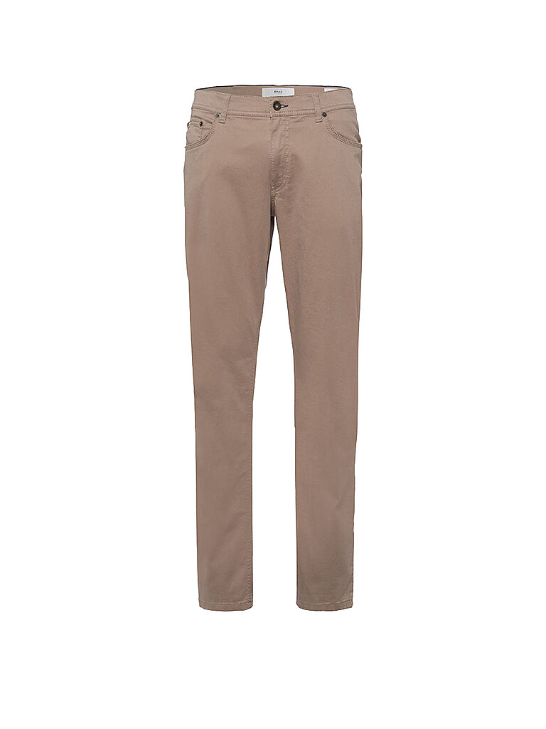 BRAX Hose Regular-Fit Cooper (lang) braun | W32/L34