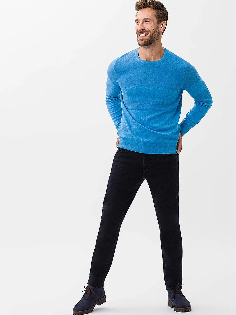 Brax Cadiz Straight Fit Jeans Blau 32/L30 2