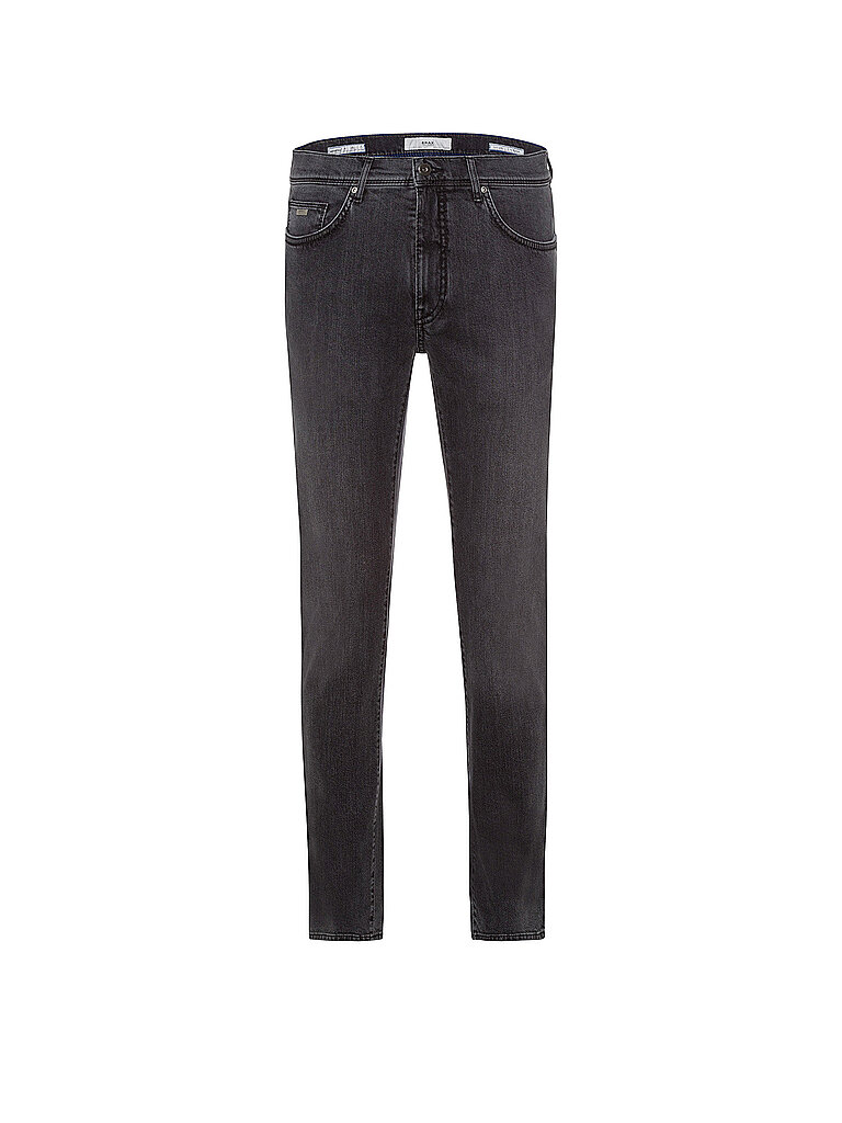 5-Pocket-Jeans BRAX "Style CADIZ", Herren, Gr. 38, Länge 34, grau, Denim/Jeans, 46% Baumwolle, 36% Lyocell, 9% Modal, 7% Elastomultiester, 2% Elasthan, straight fit, Jeans 5-Pocket-Jeans