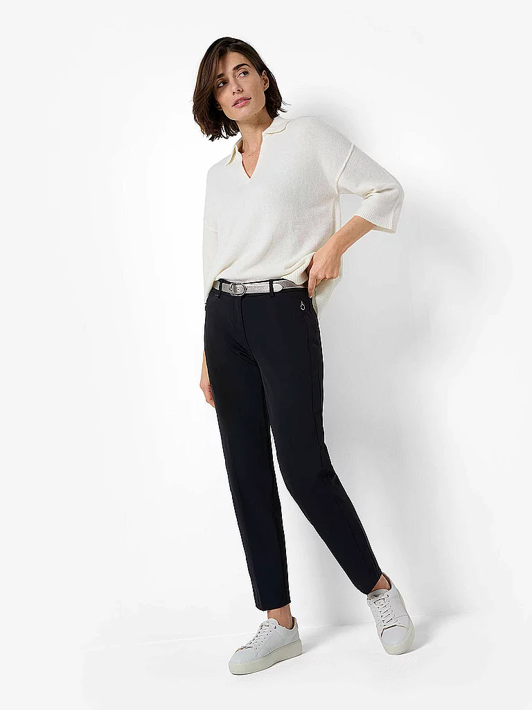 Brax Businesshose Regular Fit 7/8 MARON S schwarz   36 damen 2