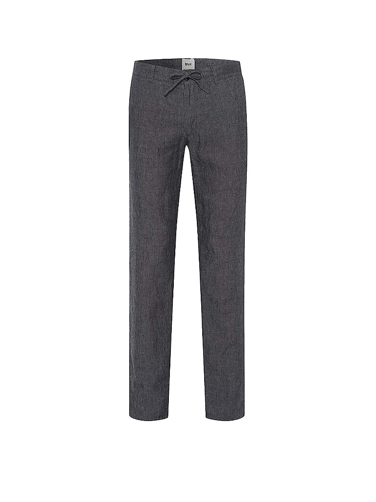 Brax Linen Trousers Fabio Jok Grey