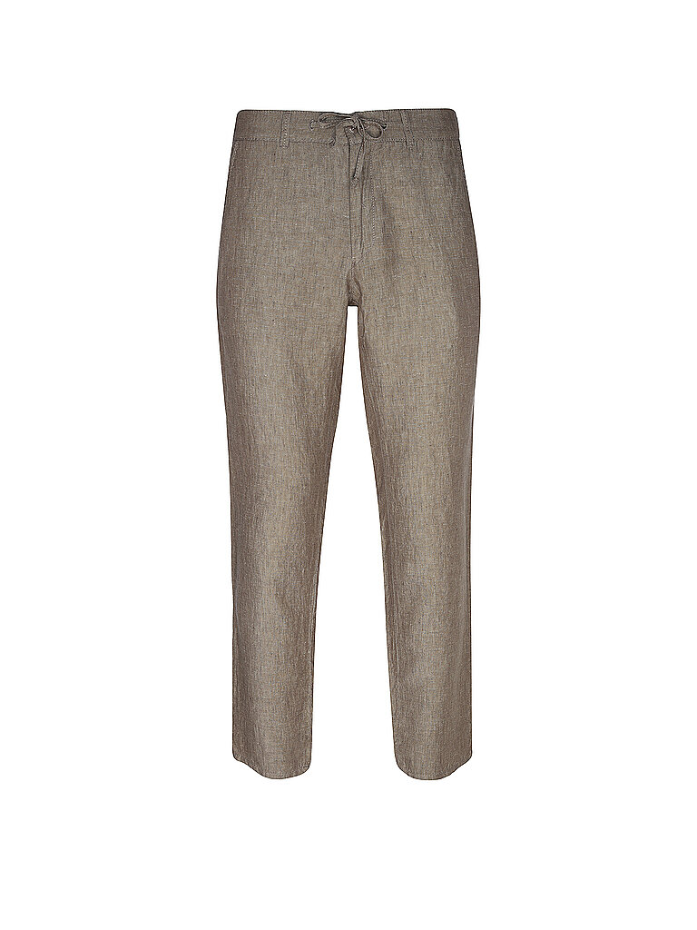 Brax Linen Trousers Fabio Jok Light Brown