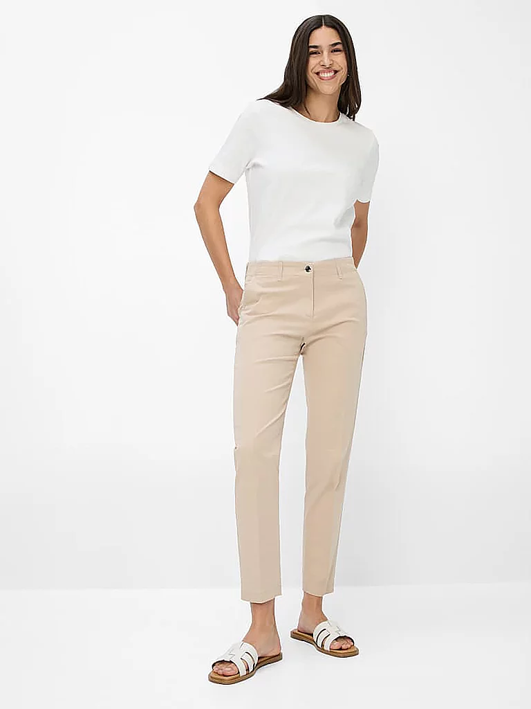 Brax Chino 7/8 MARON S beige   34 damen 3