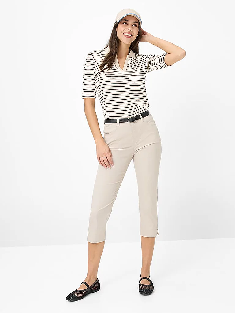 Brax Hose 3/4 MARY C beige   46 damen 2