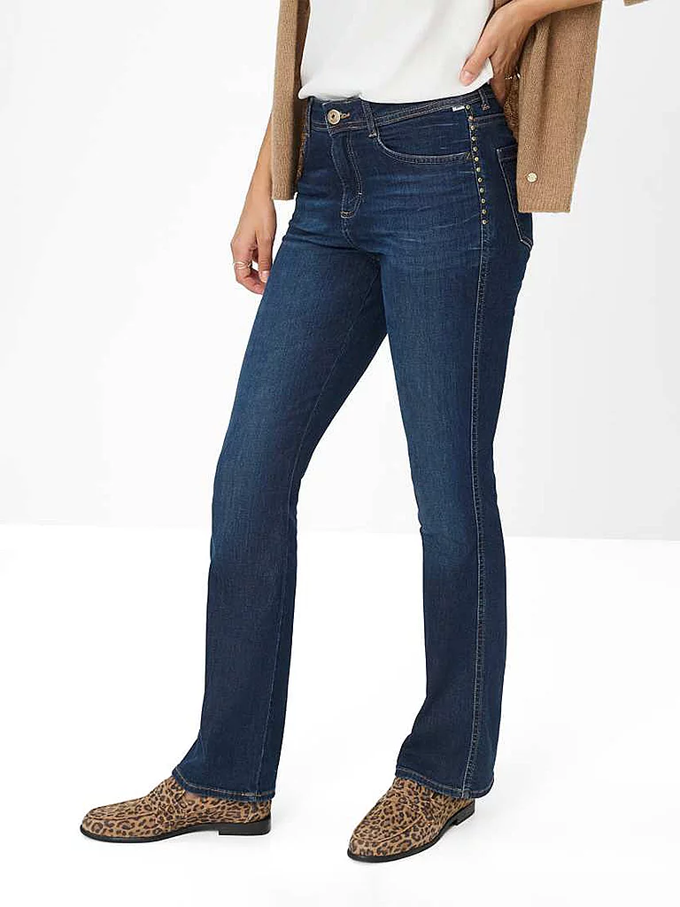 Brax Jeans Flared Fit SHAKIRA dunkelblau   46 damen 2