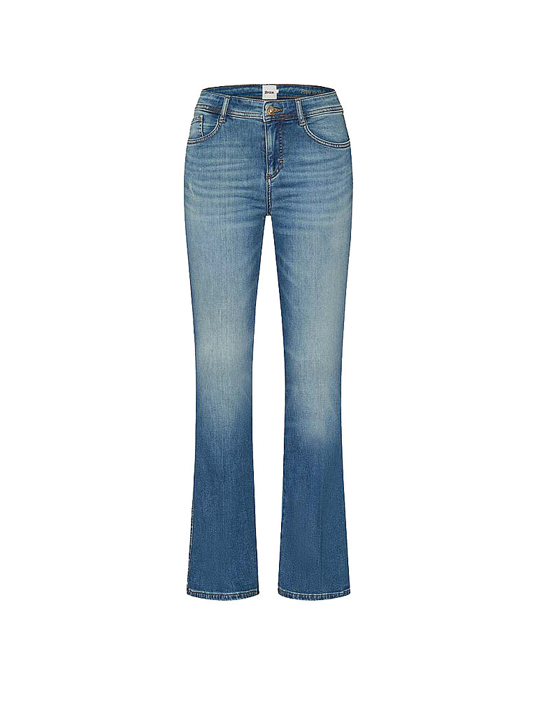 BRAX Jeans Flared Fit SHAKIRA hellblau | 38 (kurz)