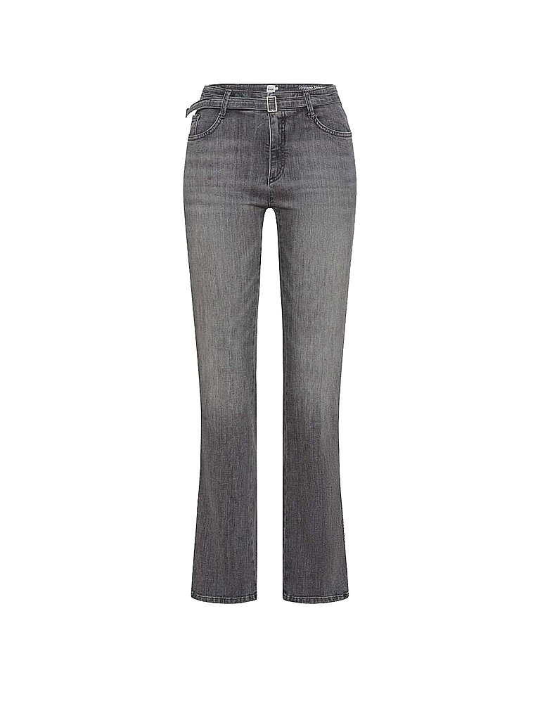 Jeans Flared Fit MARY grau 44 (kurz) damen