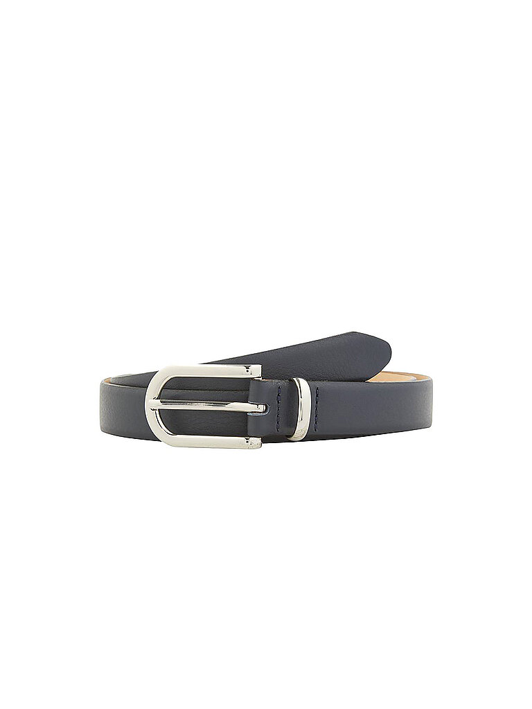 BRAX Ledergürtel dunkelblau | 80