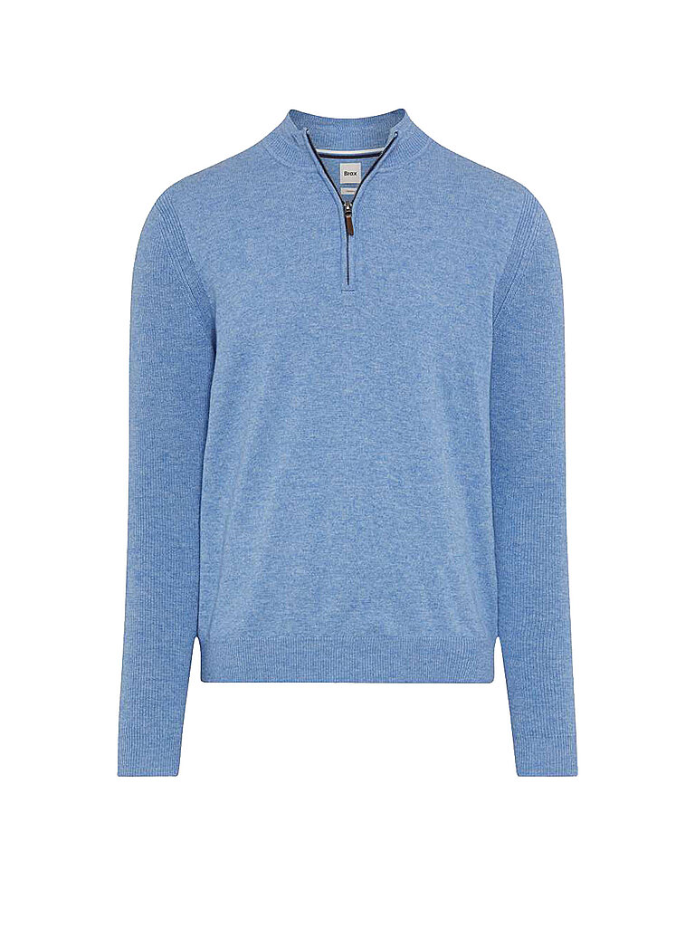 Brax Troyer Pullover STEFFEN hellblau   XXXL herren