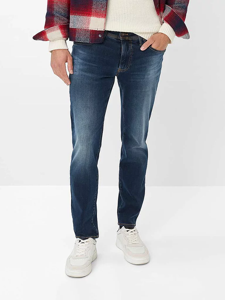 Brax Chris Slim Fit Jeans Dark Blue 36/L36 2