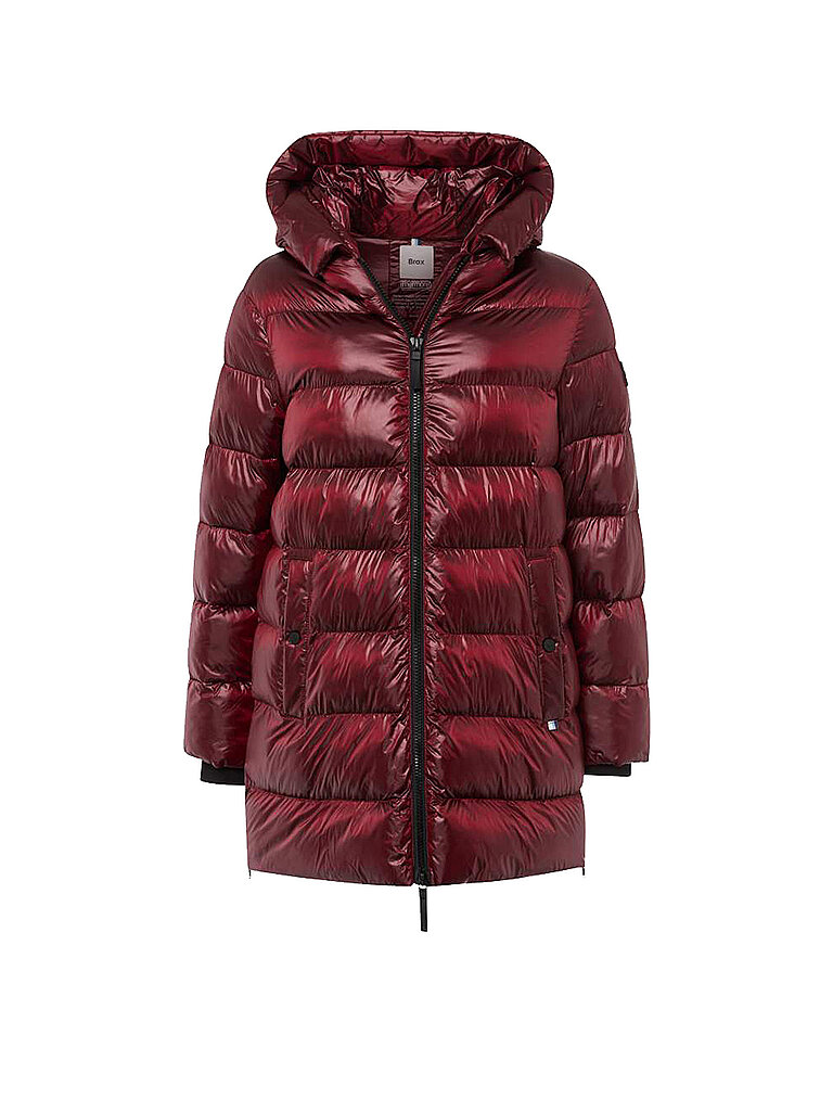Steppmantel TORONTO dunkelrot 38 damen