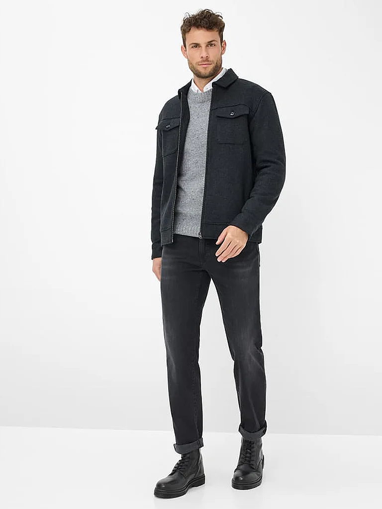 Brax Chuck Modern Fit Jeans Dark Grey 32/L30 4