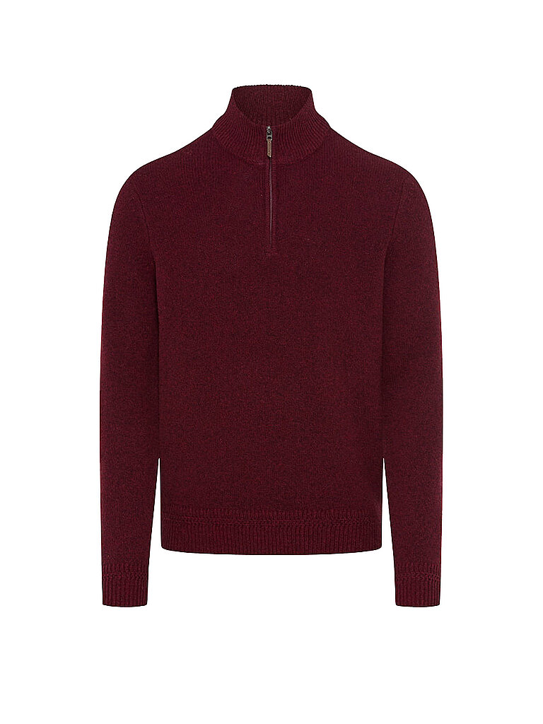 Troyer Pullover STEFFEN dunkelrot XXXL herren
