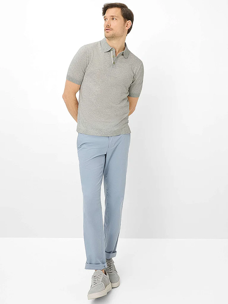 Brax Pascal Polo Shirt Light Gray XL 5