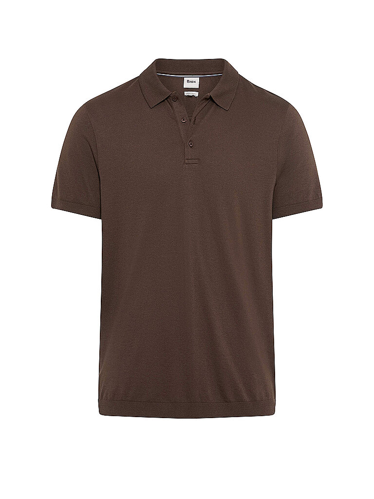 BRAX Poloshirt PARVIS braun | XXXL