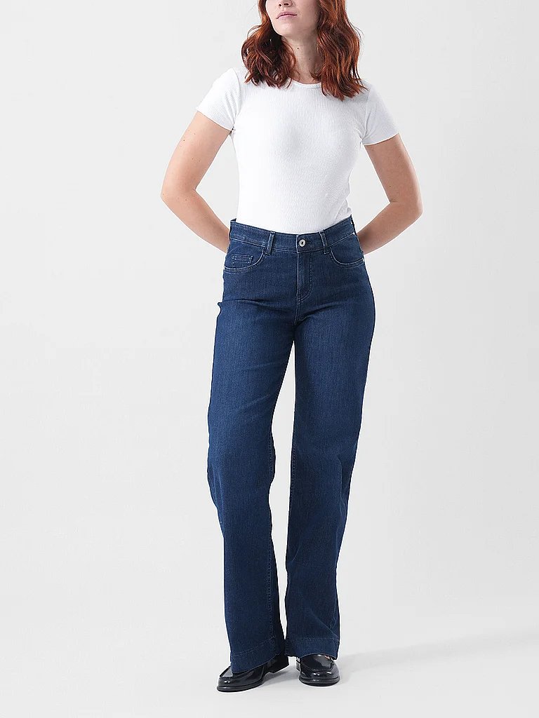 Brax Jeans Wide Leg SHAKIRA dunkelblau   42L damen 2