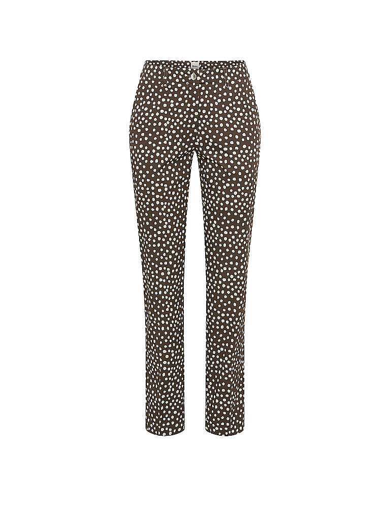 Chino 7/8 MARON S braun 34 damen