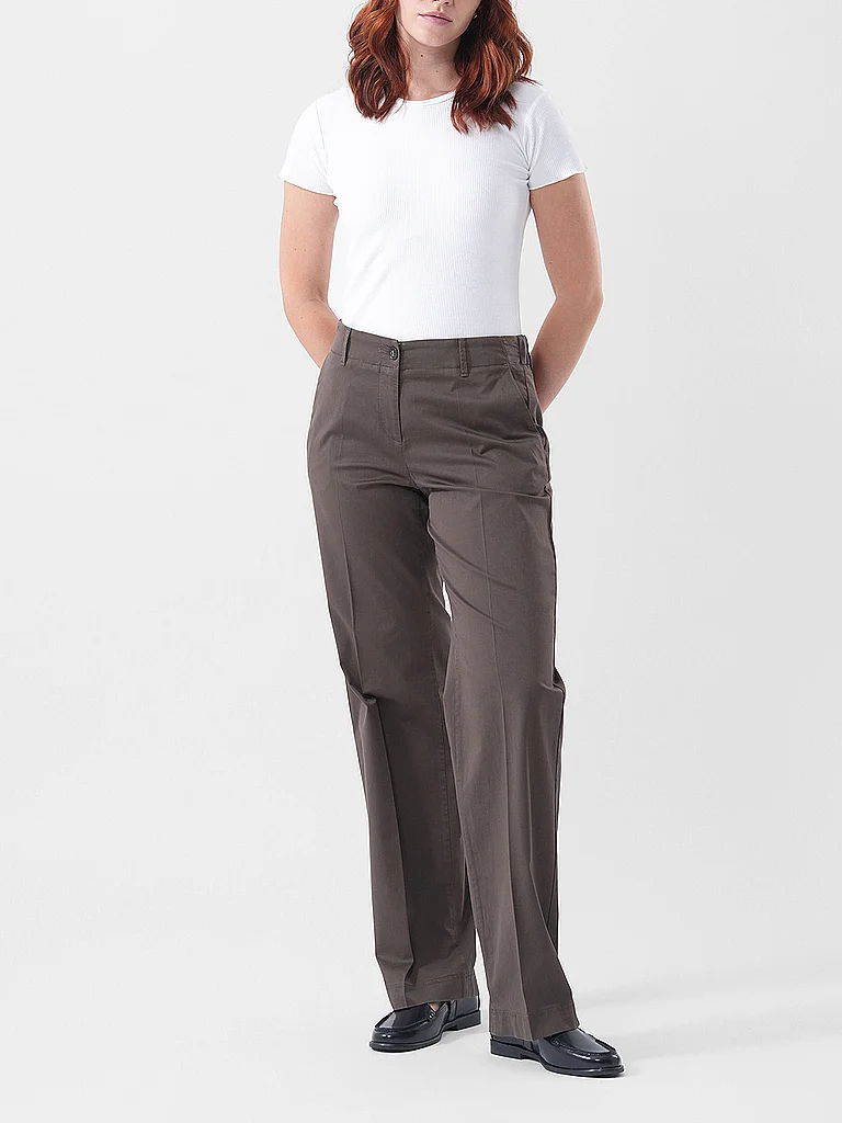 Brax Marlenehose MAINE braun   40 (kurz) damen 2