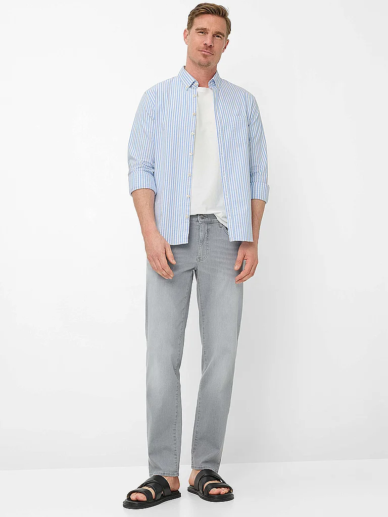 BRAX Style Cadiz Men's 5-Pocket Jeans Gray 36/32 2
