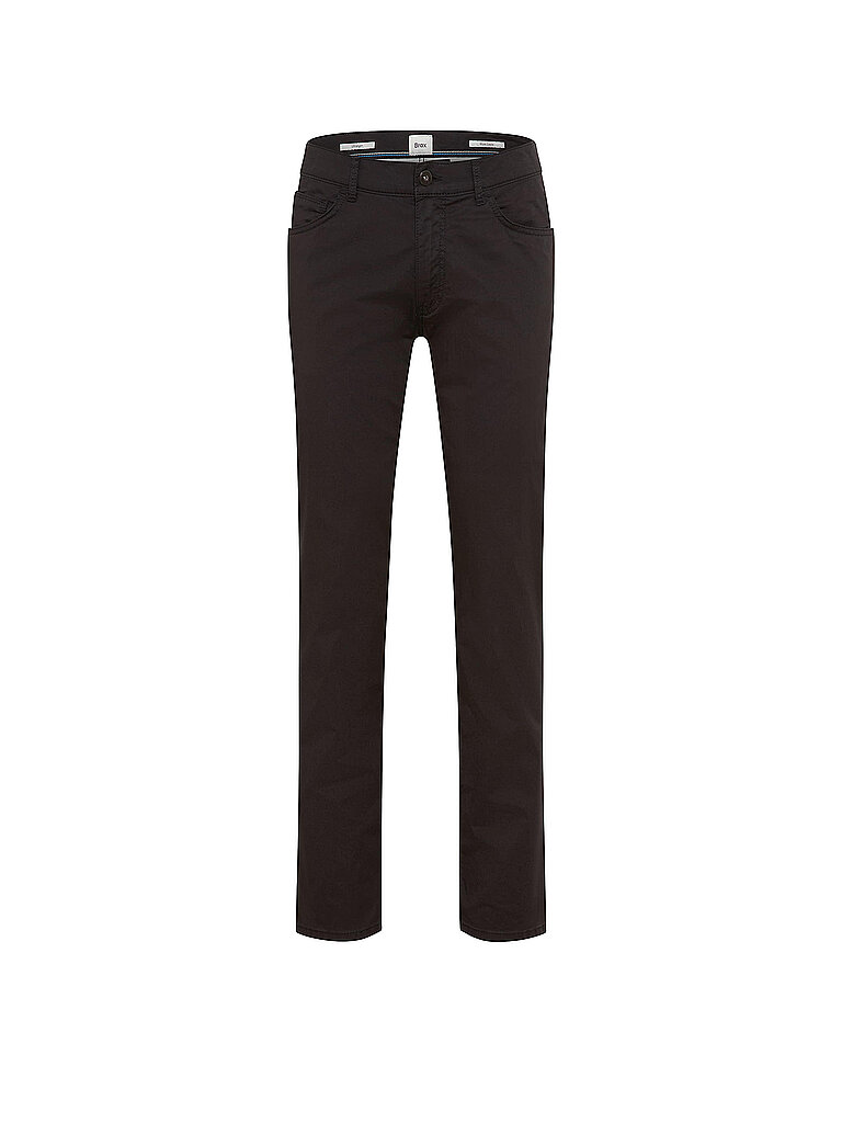 5-Pocket-Hose BRAX "Style CADIZ", Herren, Gr. 35, Länge 36, schwarz, Web, 78% Baumwolle, 19% Lyocell, 3% Elasthan, Hosen 5-Pocket-Hose