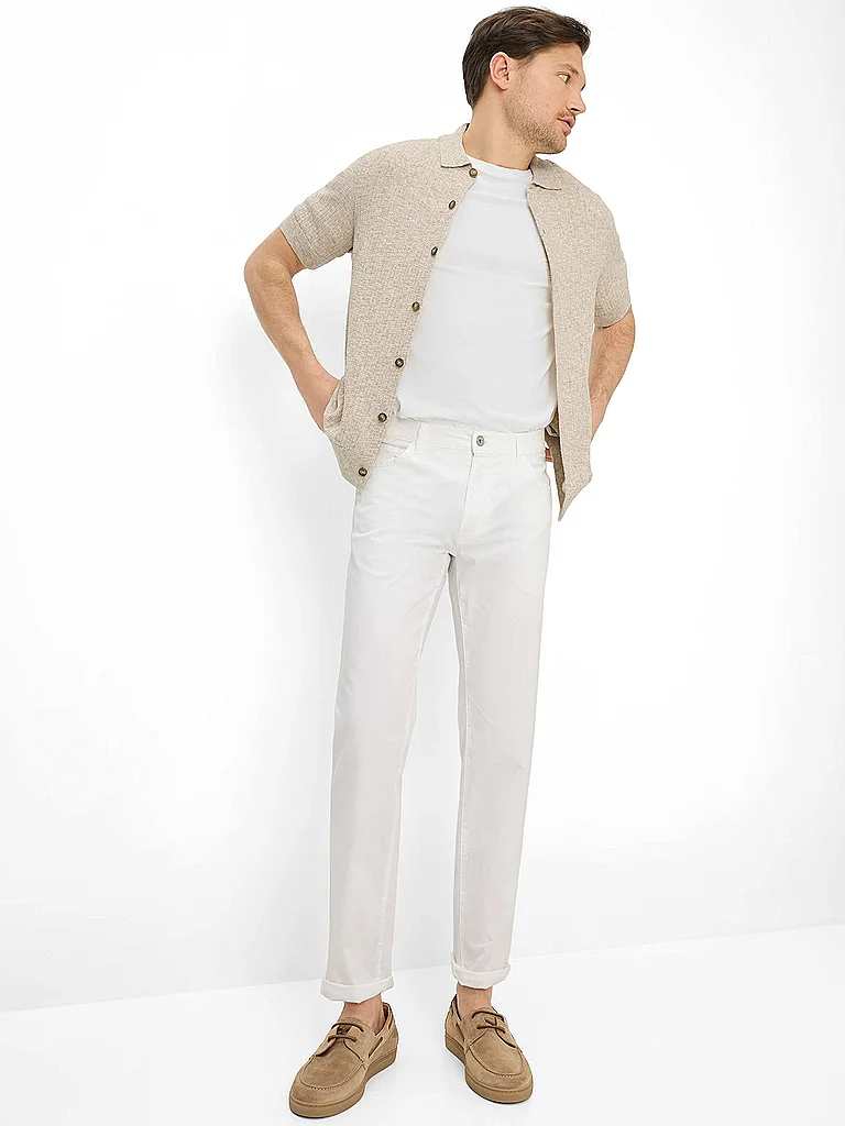 Brax Hose CADIZ U weiss   34/L30 herren 5
