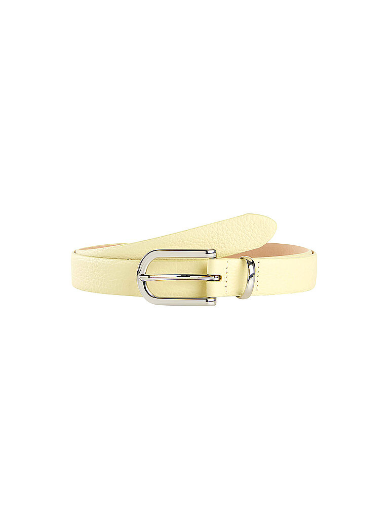 Brax Ledergürtel gelb 95 damen