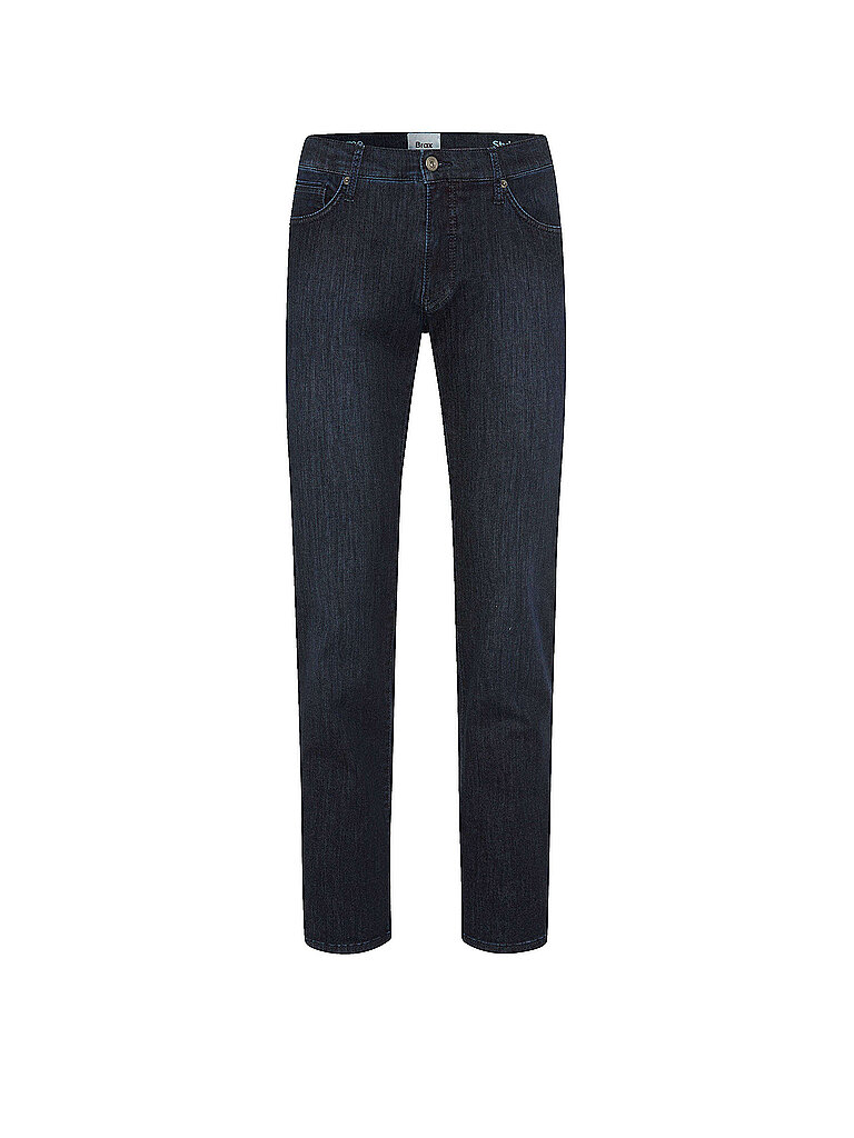 5-Pocket-Jeans BRAX "Style CHUCK", Herren, Gr. 32, Länge 36, blau (dunkelblau), Denim/Jeans, 90% Baumwolle, 6% Elastomultiester, 4% Elasthan, Jeans 5-Pocket-Jeans