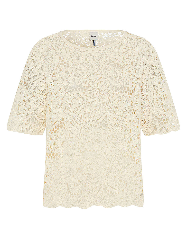 Brax Bluse CARA beige 38 damen