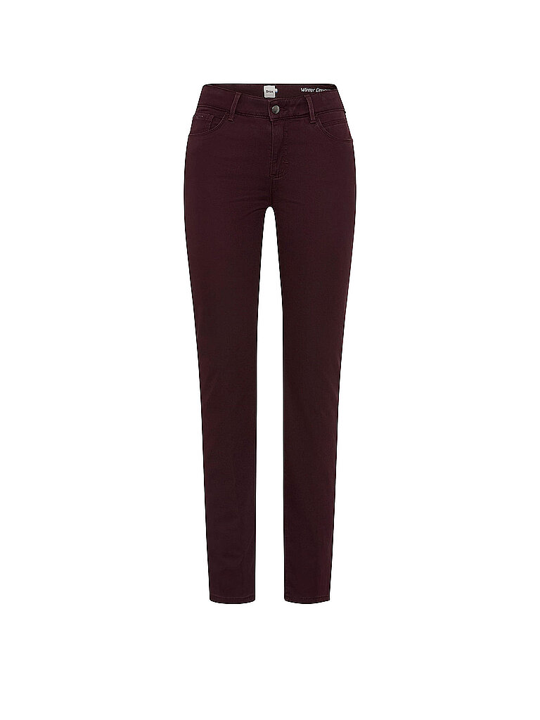BRAX Hose MARY dunkelrot | 38 (kurz)