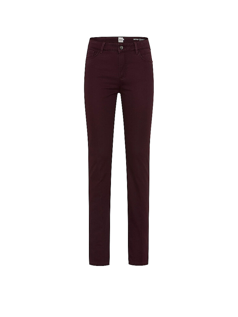 BRAX Hose Slim Fit SHAKIRA dunkelrot | 34 (kurz)
