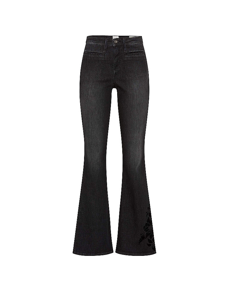 BRAX Jeans Flared Fit SHAKIRA grau | 36 (kurz)