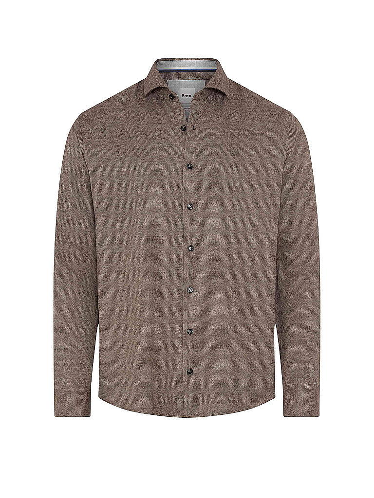 BRAX Hemd HAROLD braun | L