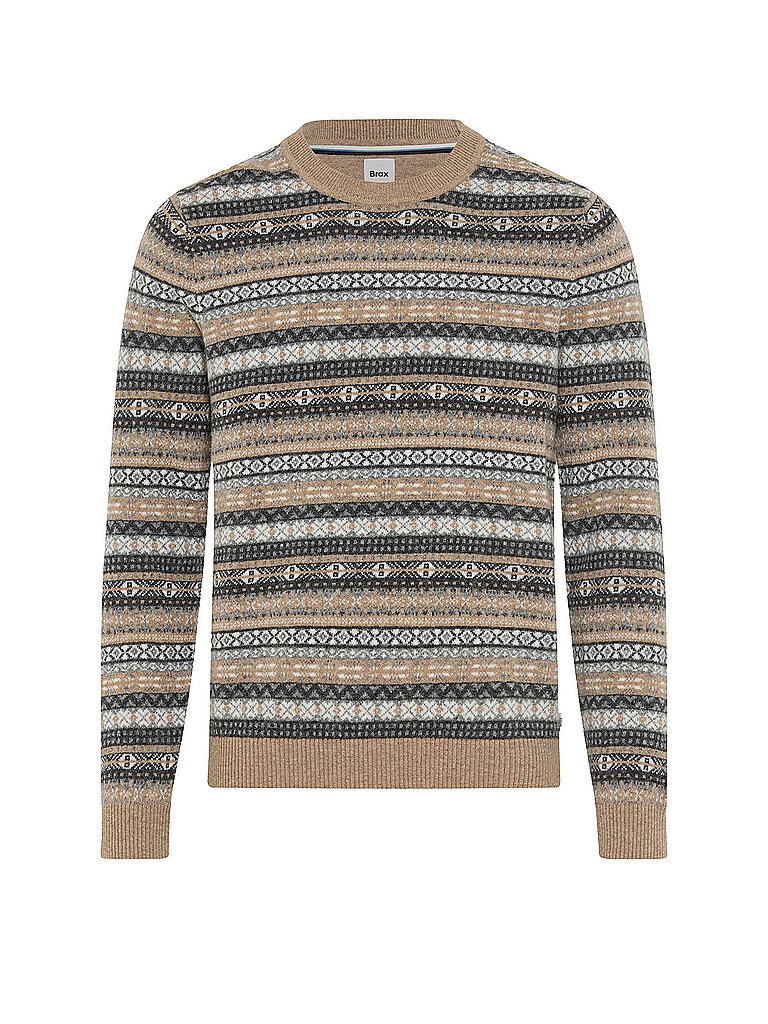BRAX Pullover RICK beige | L