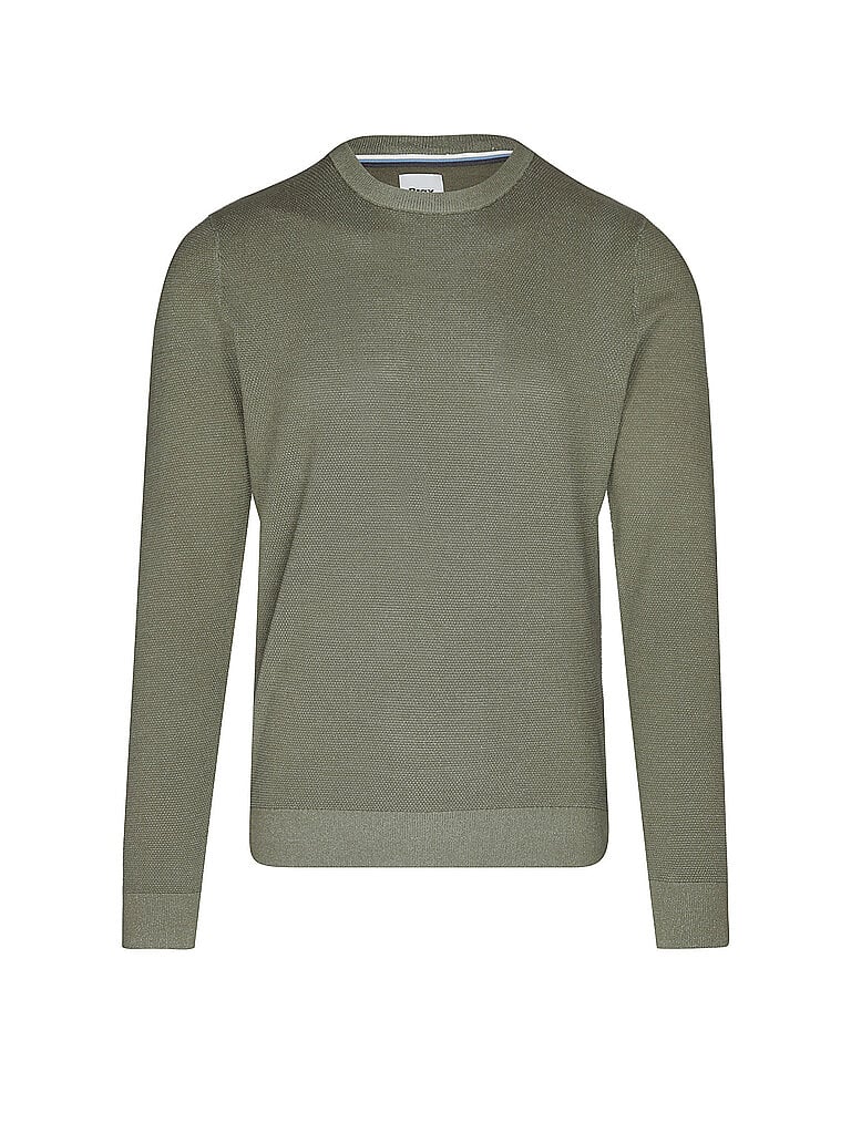 BRAX Pullover RICK olive | S