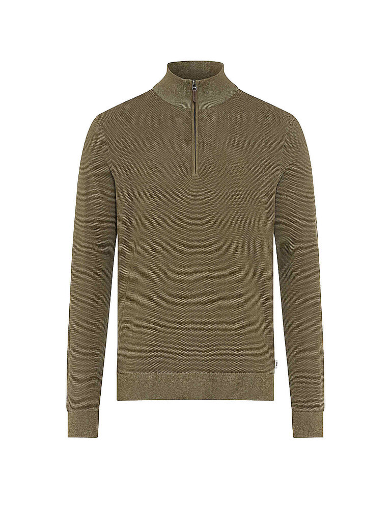 BRAX Troyer Pullover STEFFEN olive | M