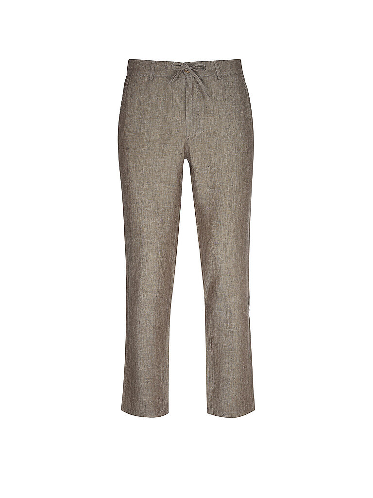 Leinenhose FABIO braun 38/L30 herren