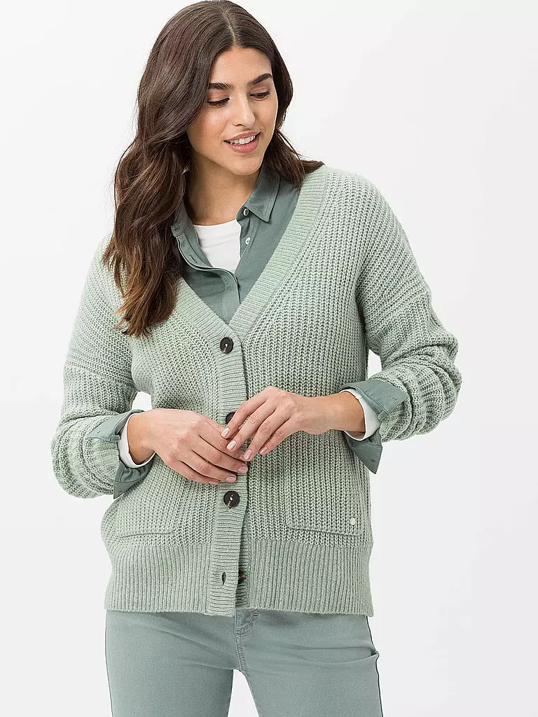 BRAX | Cardigan ALICIA | grün