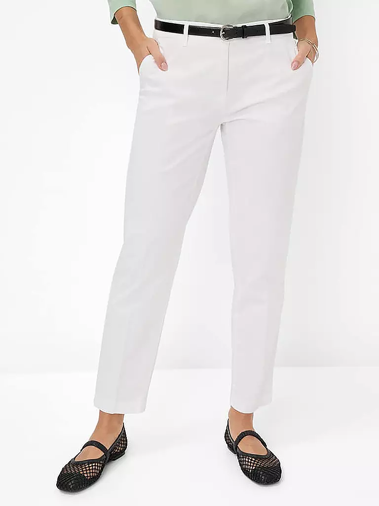 BRAX | Chino 7/8 MARON S | weiss