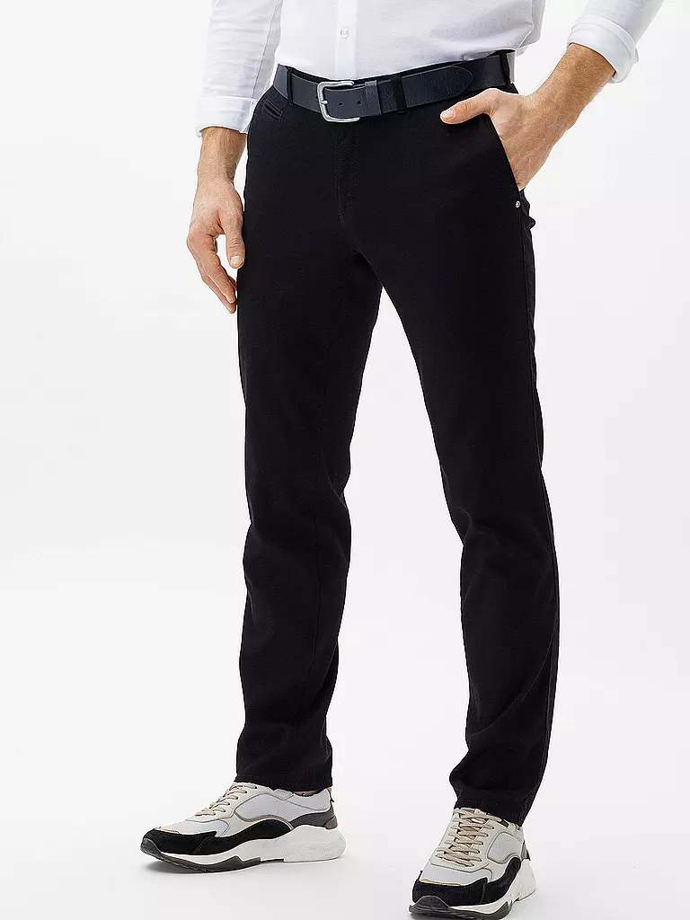 BRAX | Chino Modern Fit FABIO IN | schwarz