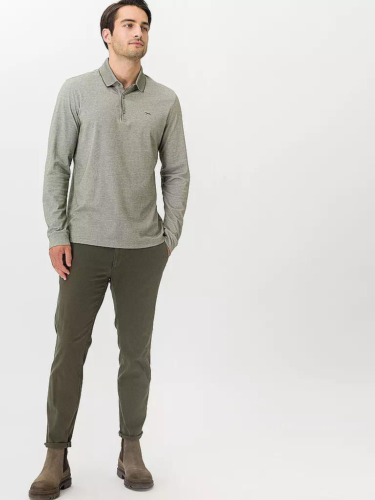 BRAX | Chino Slim Fit SLIVIO | grün