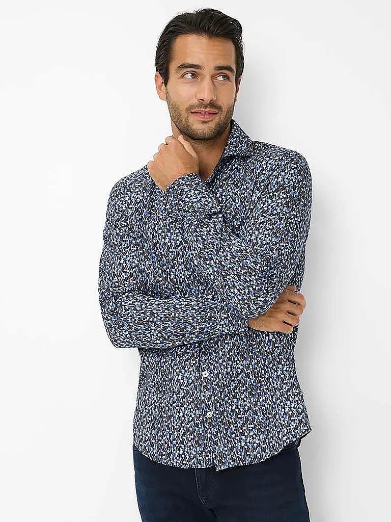 BRAX | Hemd Regular Fit HAROLD P | Blau
