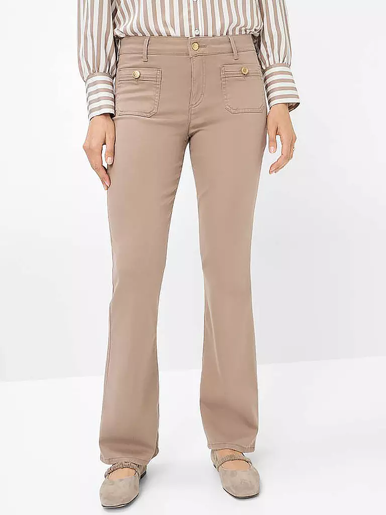 BRAX | Hose Flared Fit SHAKIRA | beige