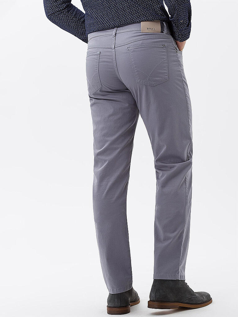 BRAX | Hose Regular-Fit "Cooper" (lang) | grau