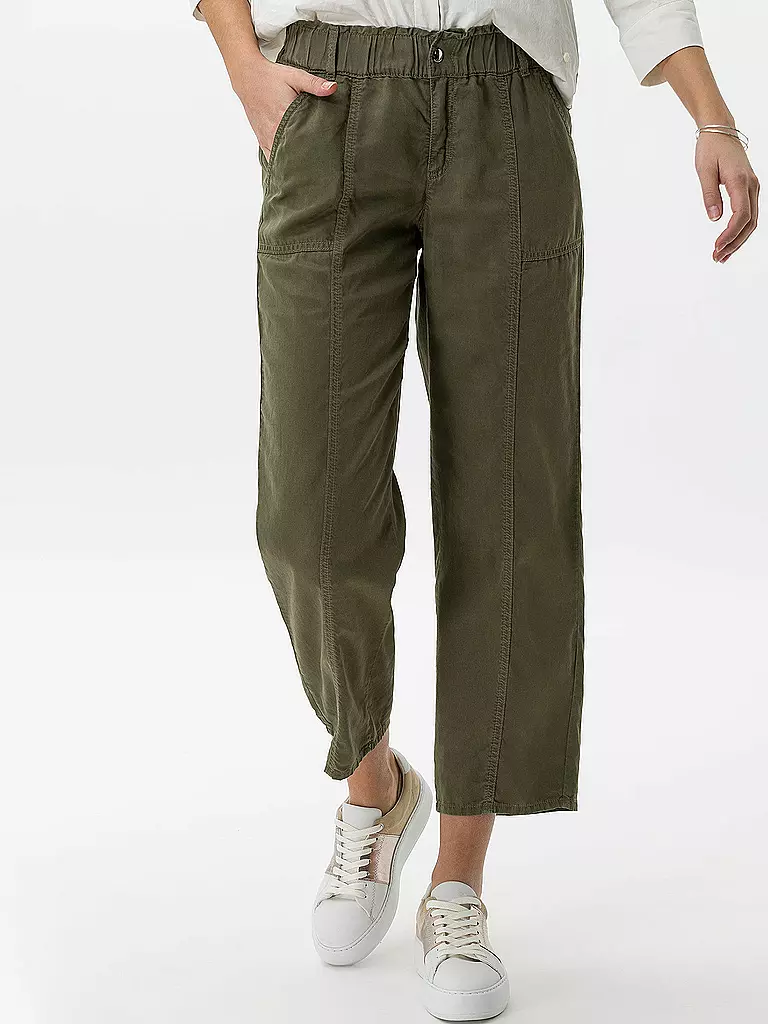 BRAX | Hose Relaxed Fit MAINE S | olive