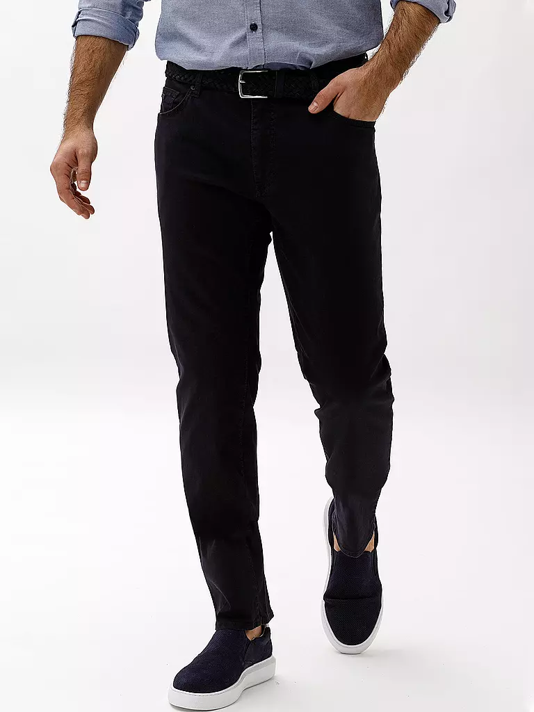 BRAX | Hose Straight Fit CADIZ | schwarz